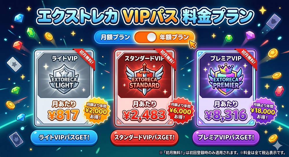 エクストレカ 月額会員