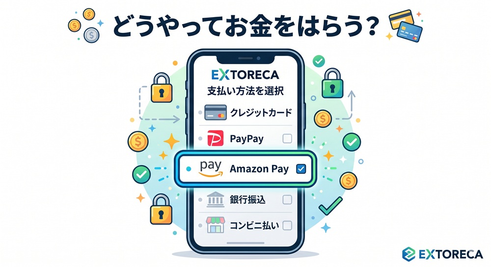 エクストレカ amazonpay