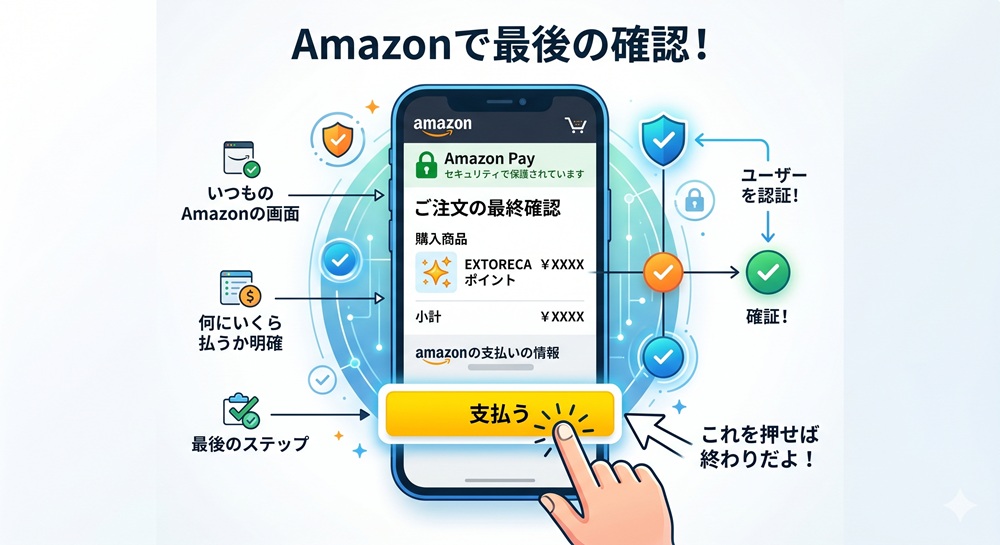 エクストレカ amazonpay