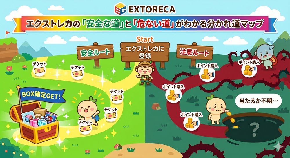 エクストレカ box確定 抽選