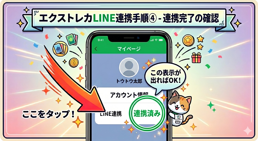 エクストレカ line連携