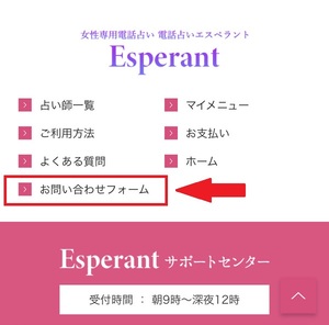 電話占いエスペラント Esperant 口コミ 評判 レビュー 比較 当たる先生 復縁 やり方 始め方 株式会社瑞季堂