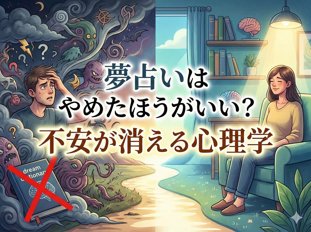 夢占い やめた ほうが いい