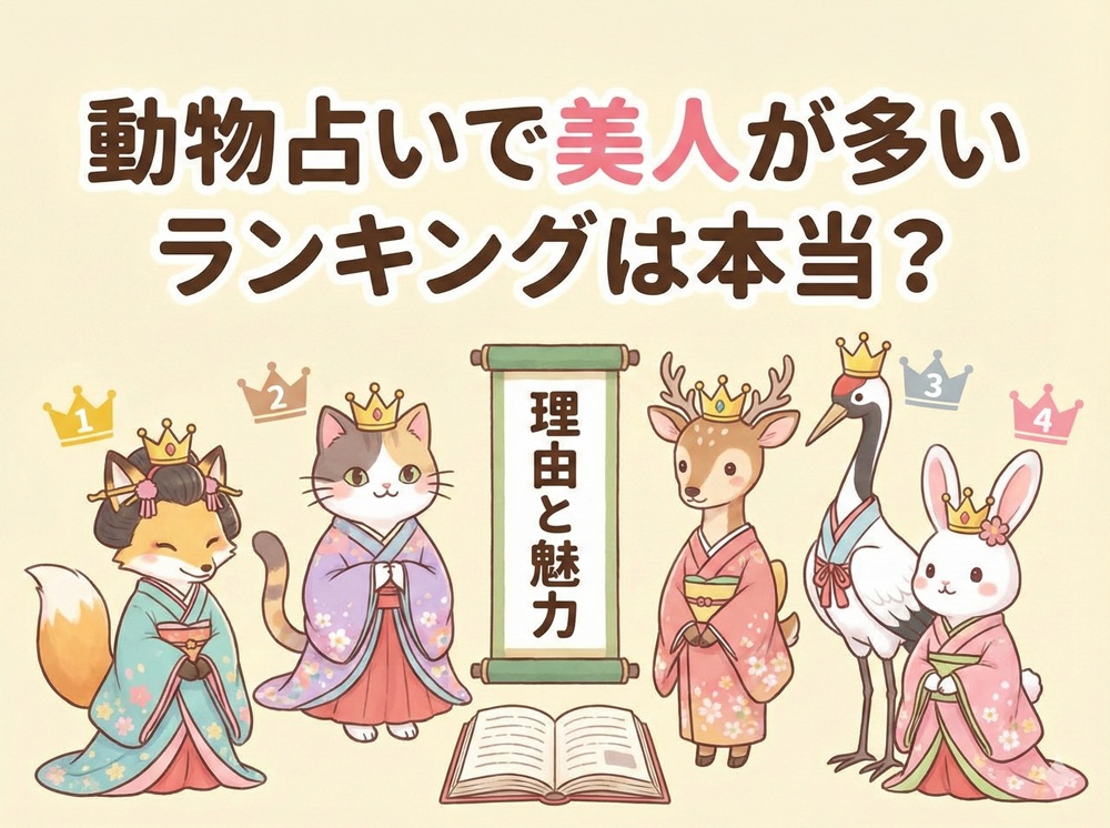 動物占い 美人が多い