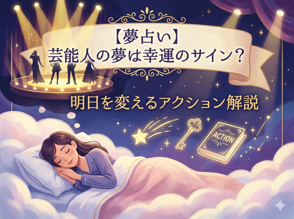 夢占い 芸能人