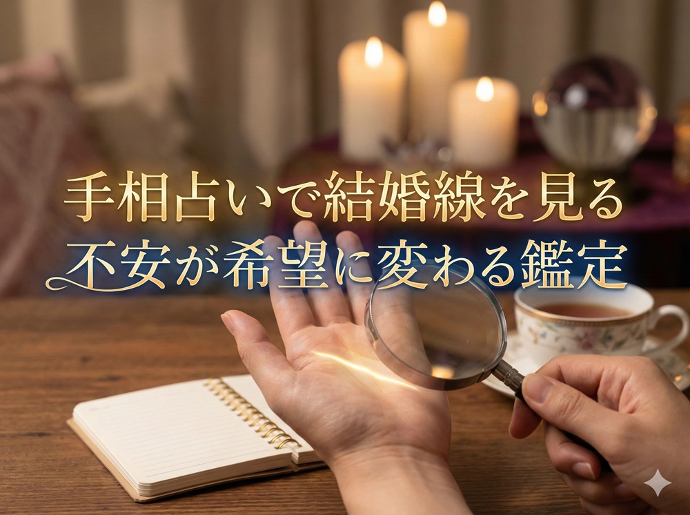 手相占い 結婚線