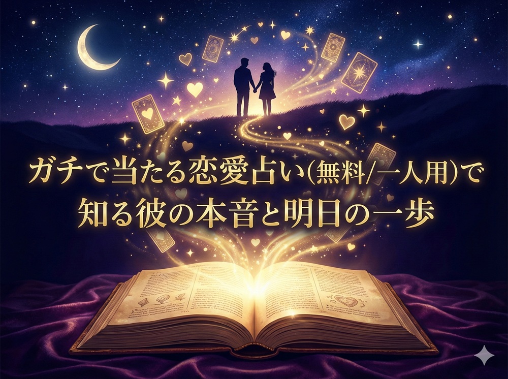 ガチで当たる恋愛占い無料 一人用