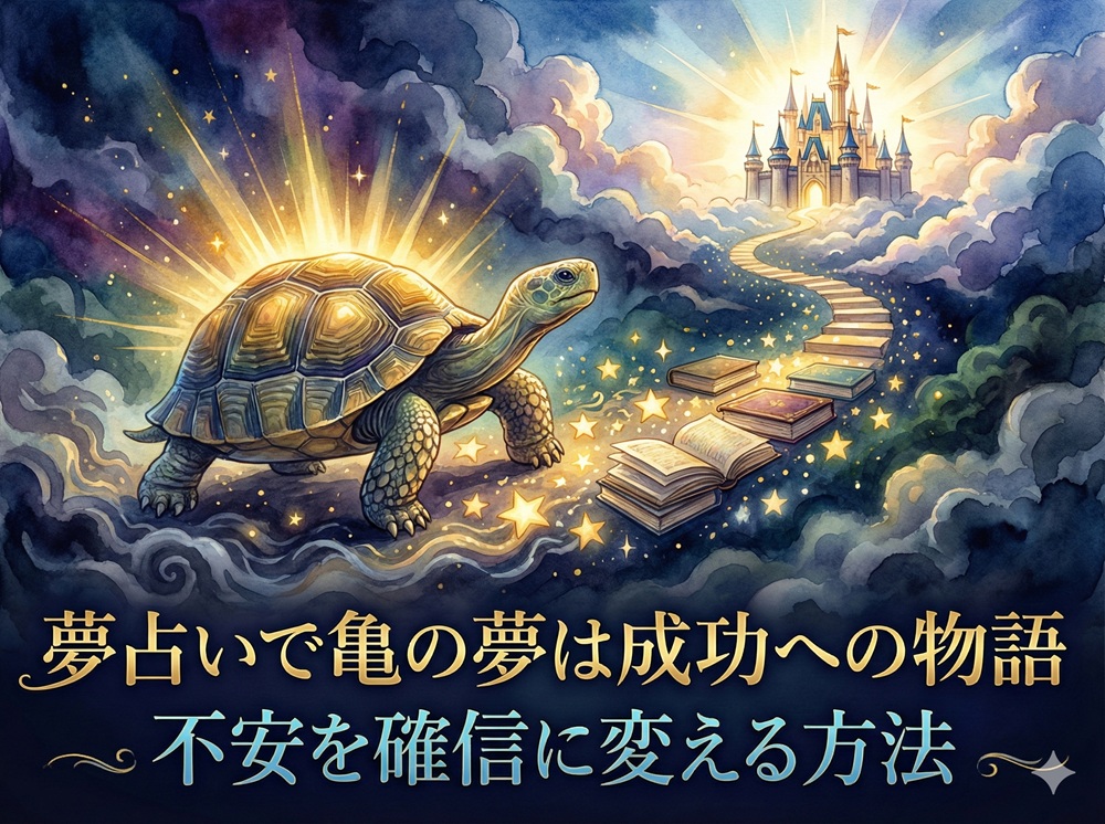夢占い 亀