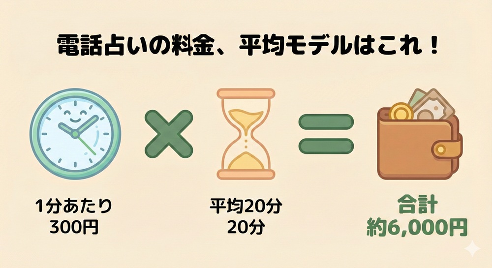 電話鑑定の相場はいくらですか？
