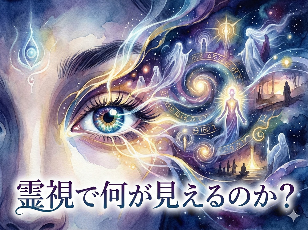 霊視で何が見えるのか？