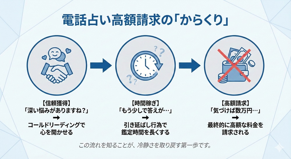 電話占い からくり