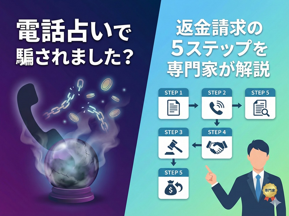 電話占い 騙されました