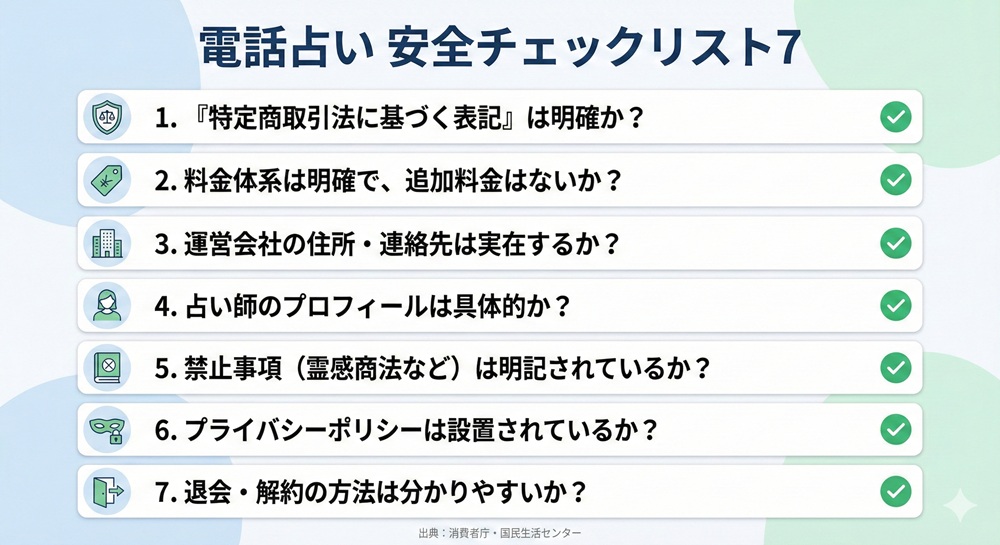 電話占い 危ない