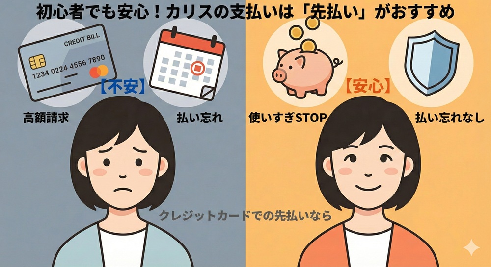 電話占いカリスの支払い方法は？