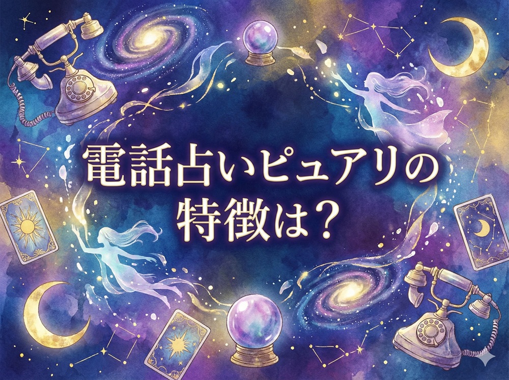 電話占いピュアリの特徴は？