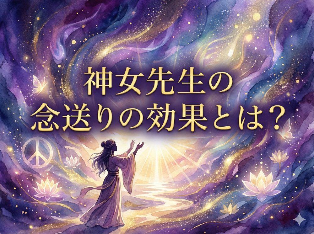 神女先生の念送りの効果とは？