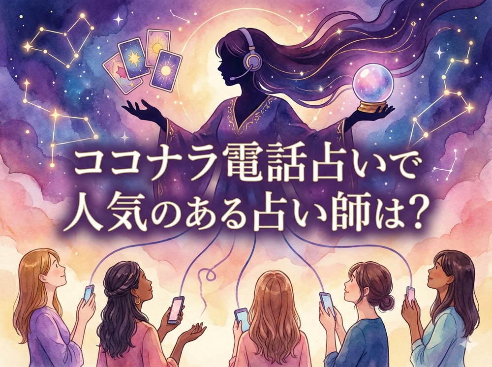 ココナラで人気のある占い師は？