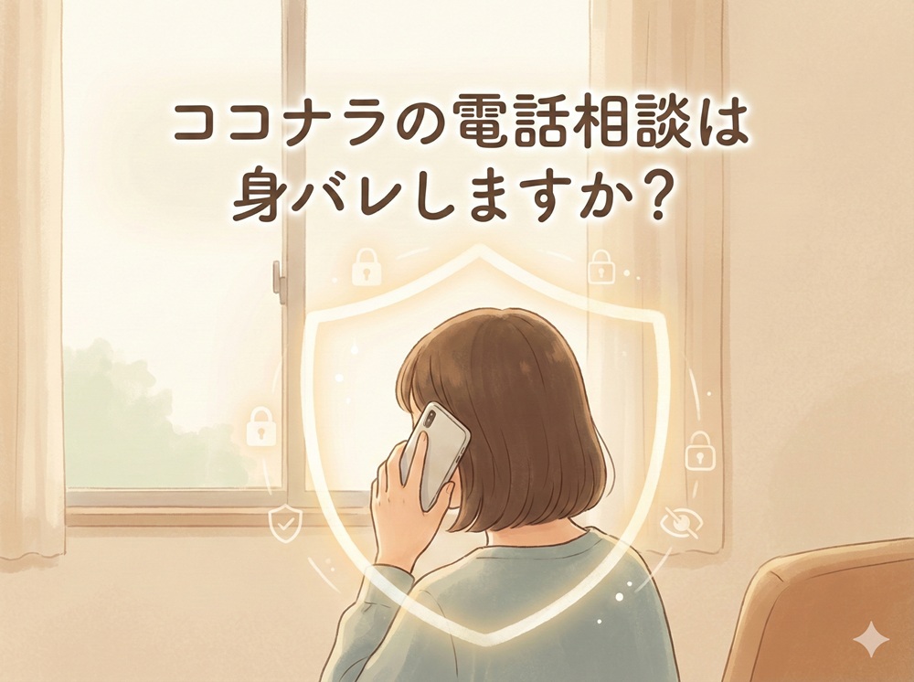 ココナラの電話相談は身バレしますか？