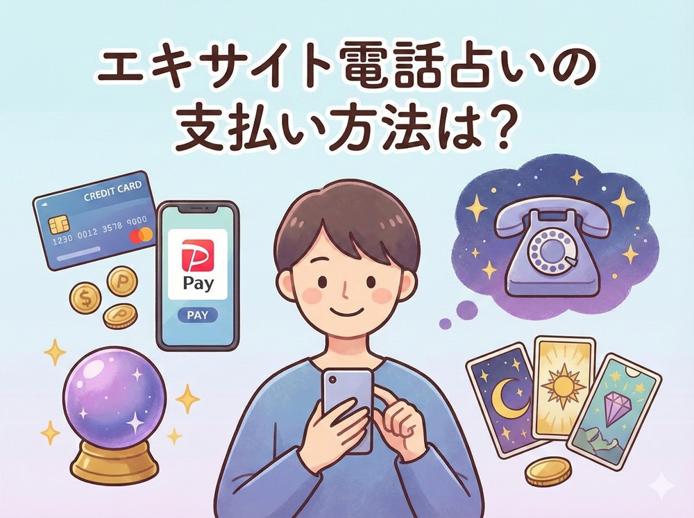エキサイト占いの支払い方法は？