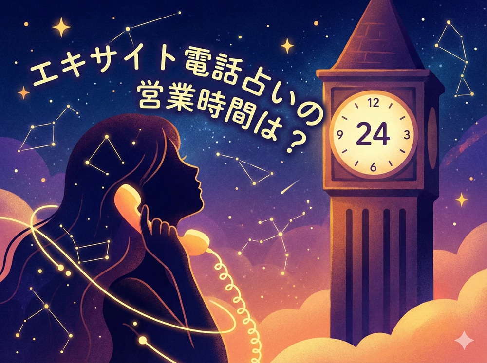 エキサイト電話占いの営業時間は？