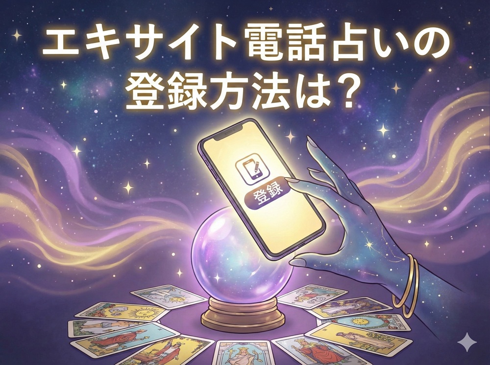 エキサイト電話占いの登録方法は？