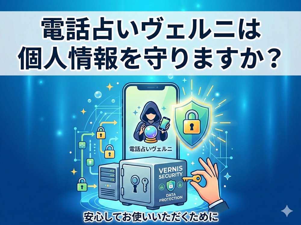 ヴェルニは個人情報を守りますか？