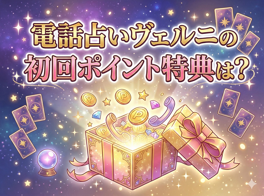 ヴェルニの初回ポイント特典は？