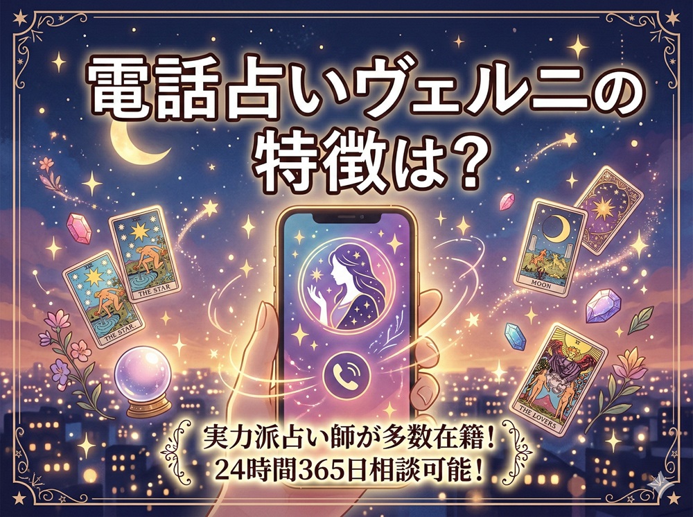 電話占いヴェルニの特徴は？