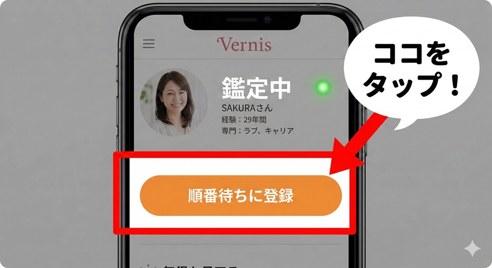 ヴェルニの予約方法は？
