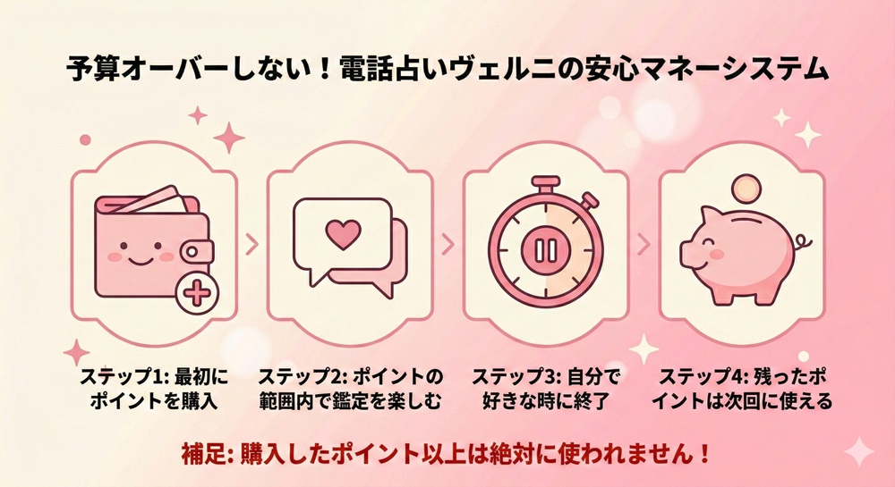 ヴェルニのチャット占いのやり方は？