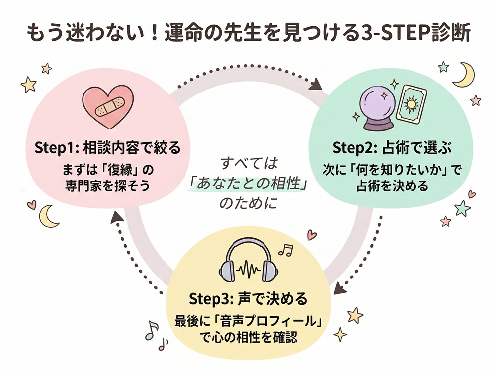 電話占いヴェルニで当たると評判の占い師は？
