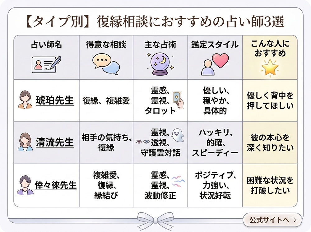 電話占いヴェルニで当たると評判の占い師は？