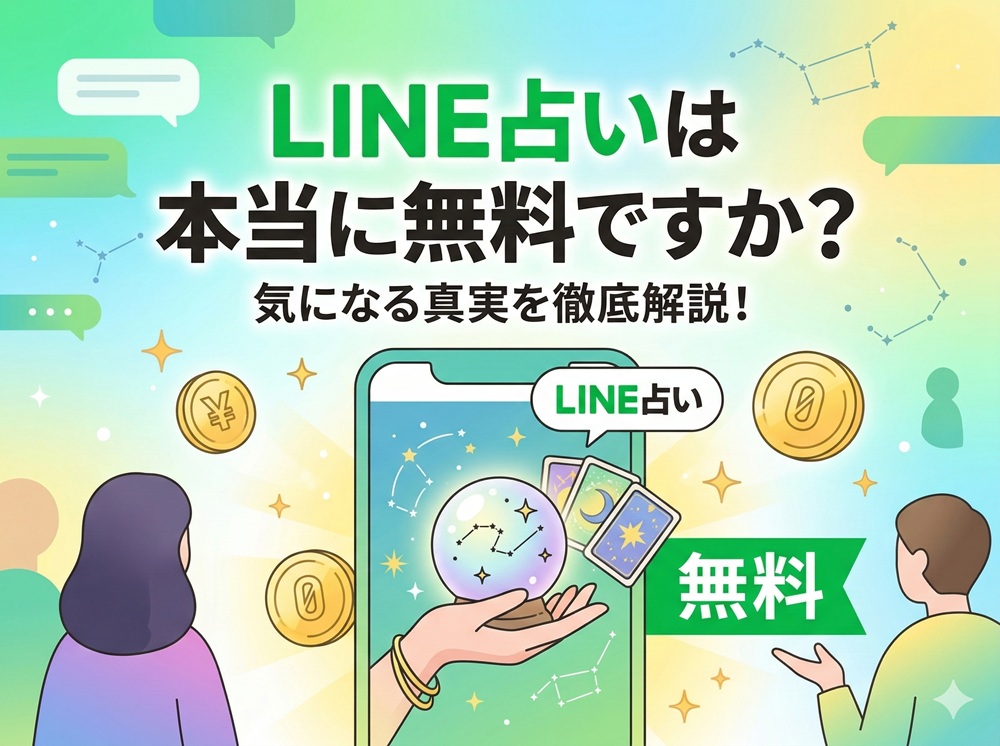 LINE占いは本当に無料ですか？