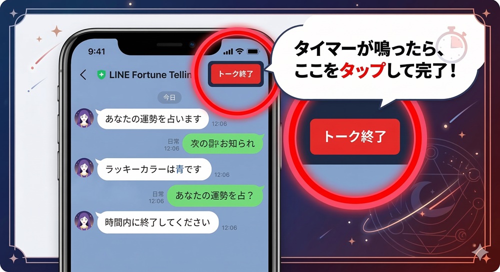 LINE占いの有効期限は？