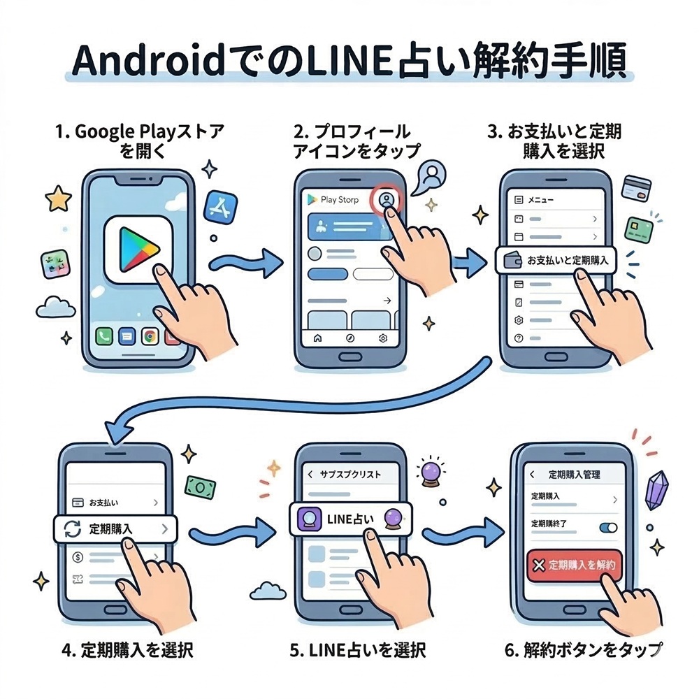LINE占いをやめたいのですが？