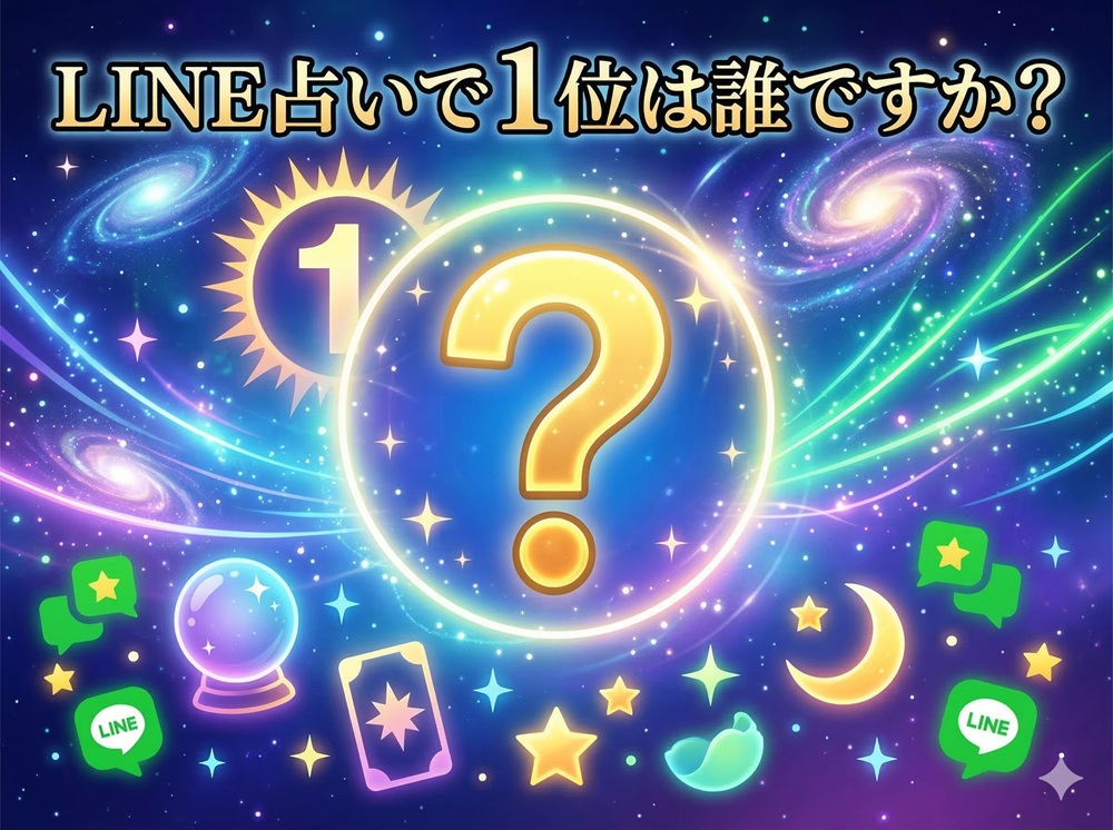 LINE占いで1位は誰ですか？