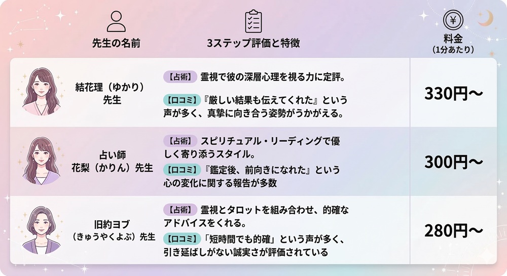 LINE占いで1位は誰ですか?