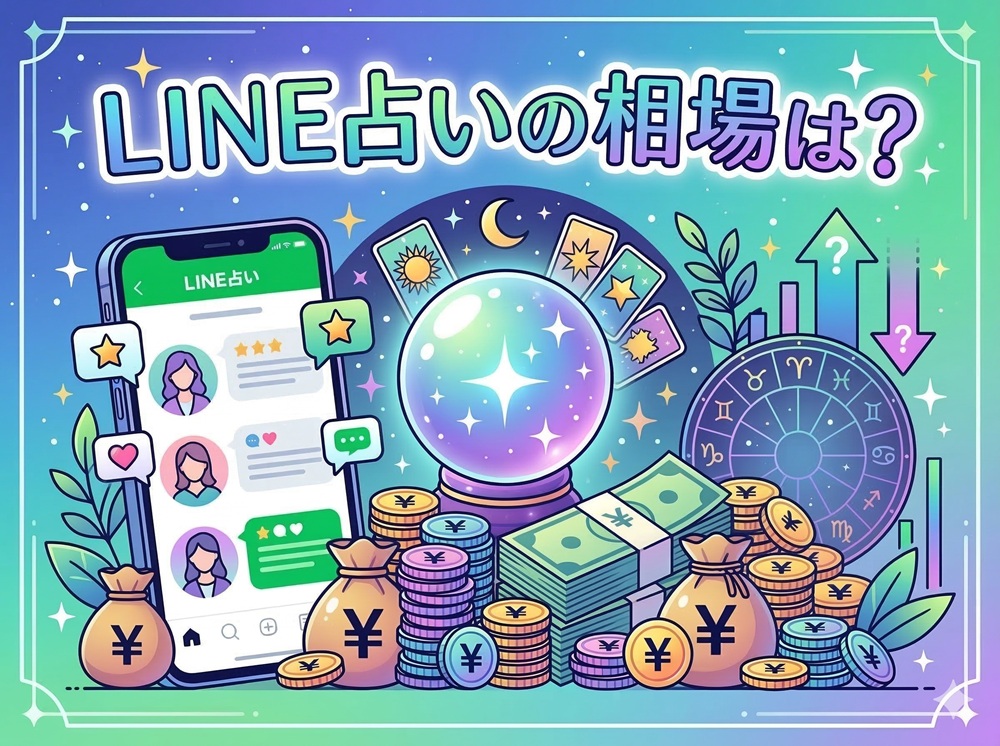 LINE占いの相場は？