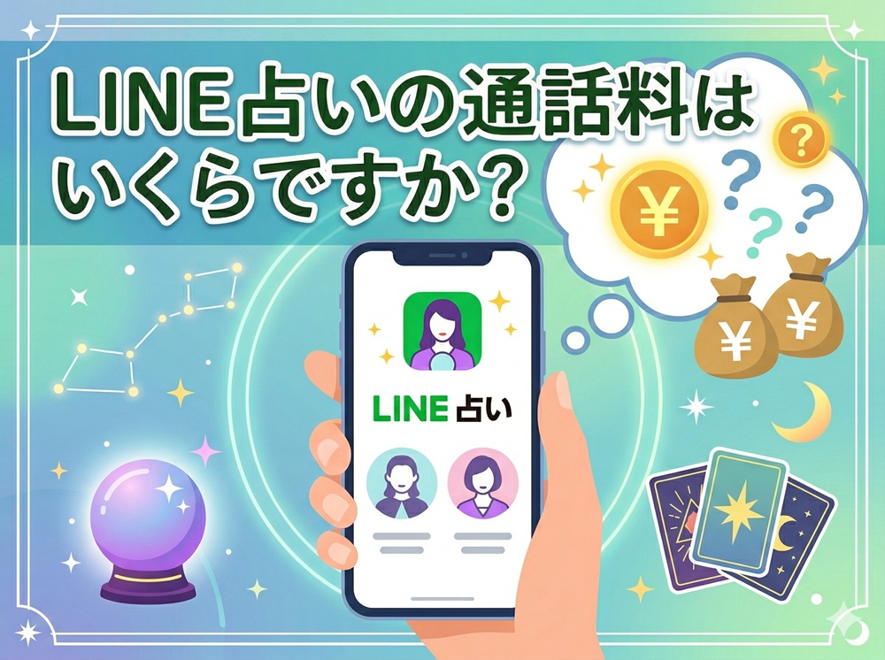 LINE占いの通話料はいくらですか？
