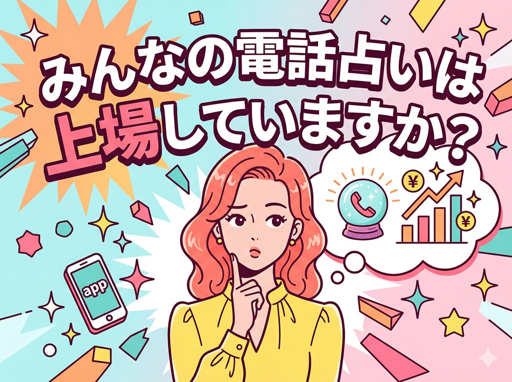 みんなの電話占いは上場していますか？