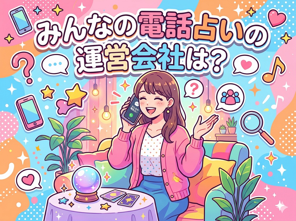みんなの電話占いの運営会社は？
