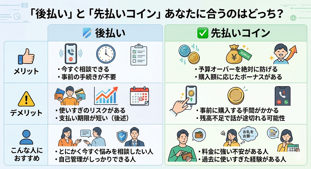 みんなの電話占いの料金は?