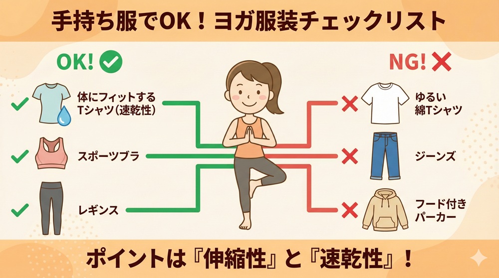 ヨガ 服装