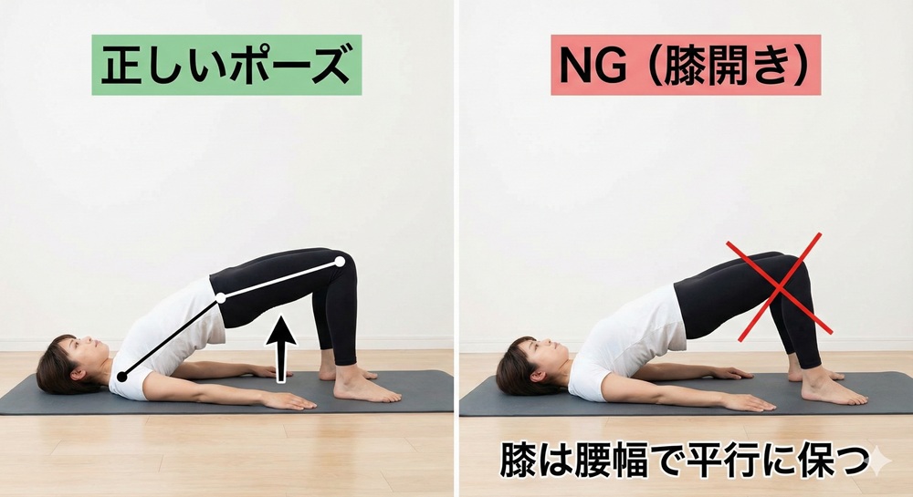 お腹引き締めヨガ