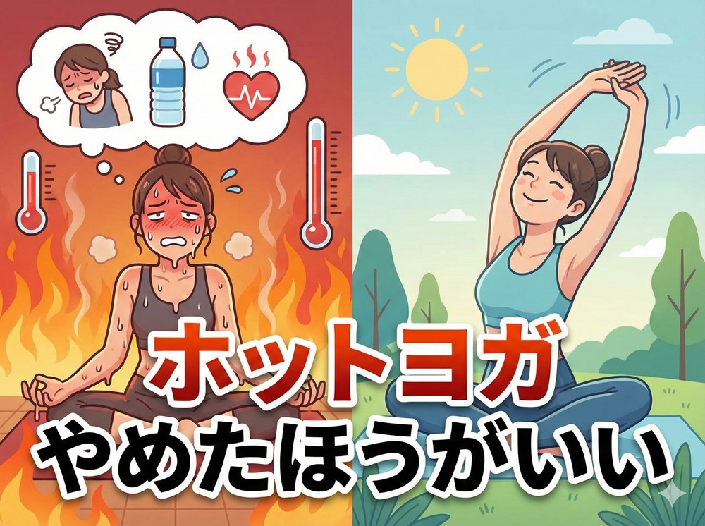 ホットヨガ やめたほうがいい