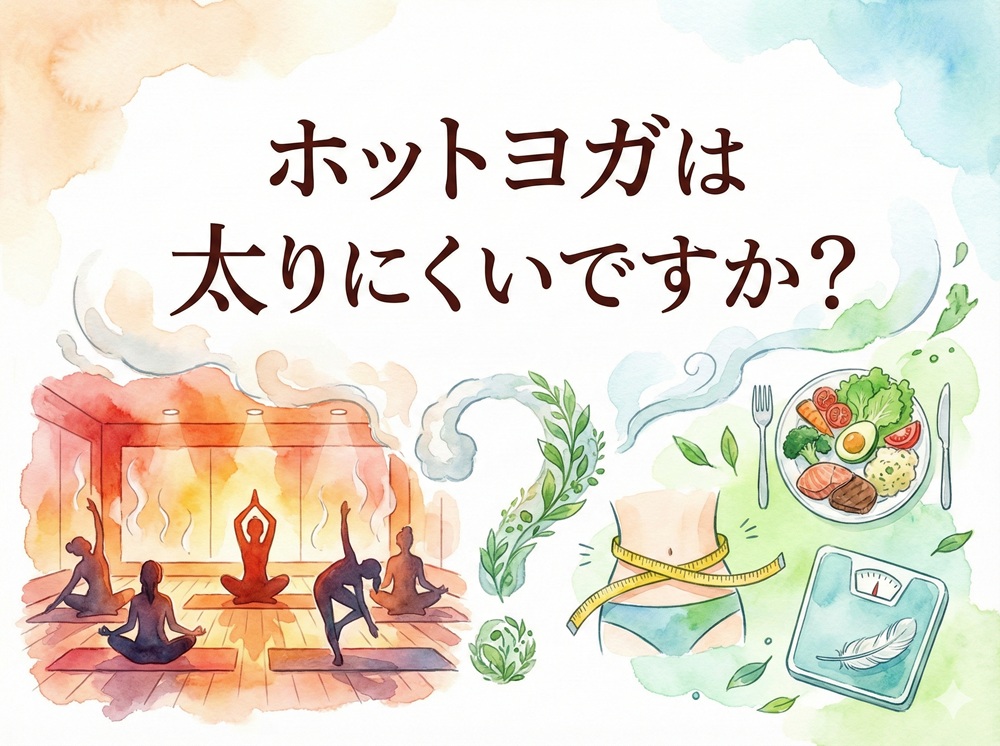 ホットヨガは太りにくいですか？