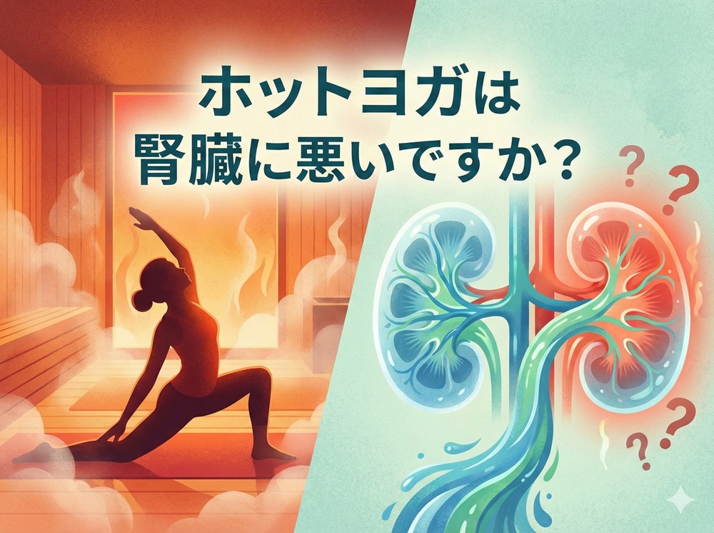 ホットヨガは腎臓に悪いですか？