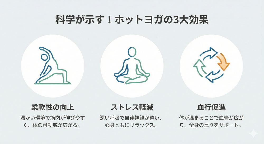 ホットヨガは何に効くの?