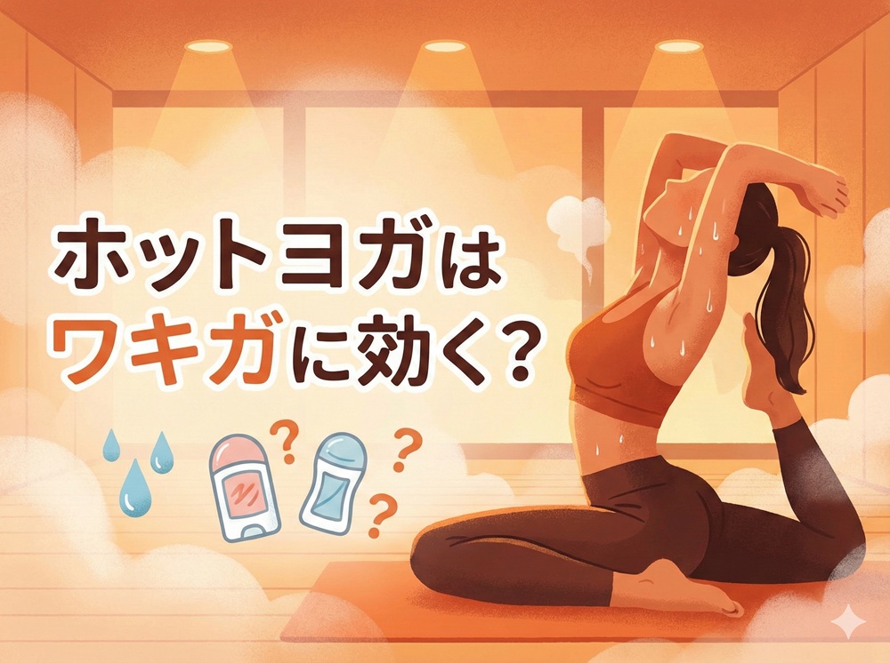 ホットヨガはワキガに効く？