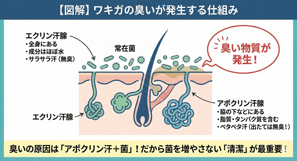 ホットヨガはワキガに効く?